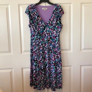 Kasper Polka Dots Dress